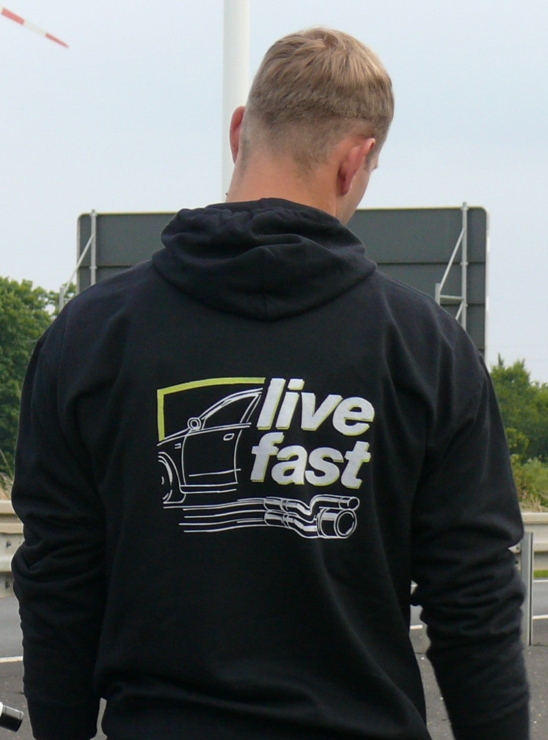 Skyburn "LIVE FAST" Hoodie